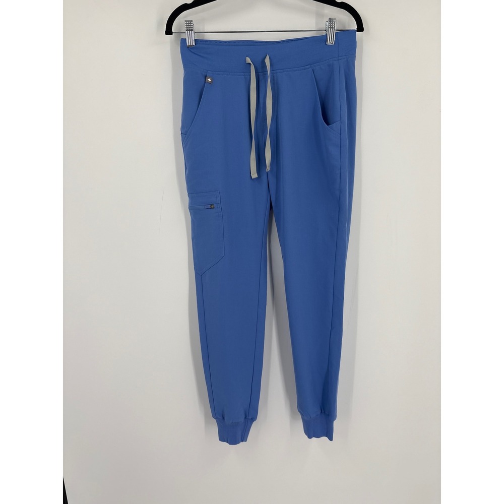 FIGS Zamora Jogger Scrub Pants Blue Technical Collection XS W18SW2005